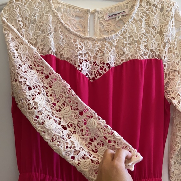 Jealous Tomato hot pink dress in size M - Picture 4 of 7